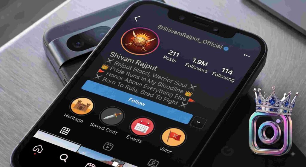 Rajput Instagram Bio Ideas – 100+ Stylish & Unique Bios
