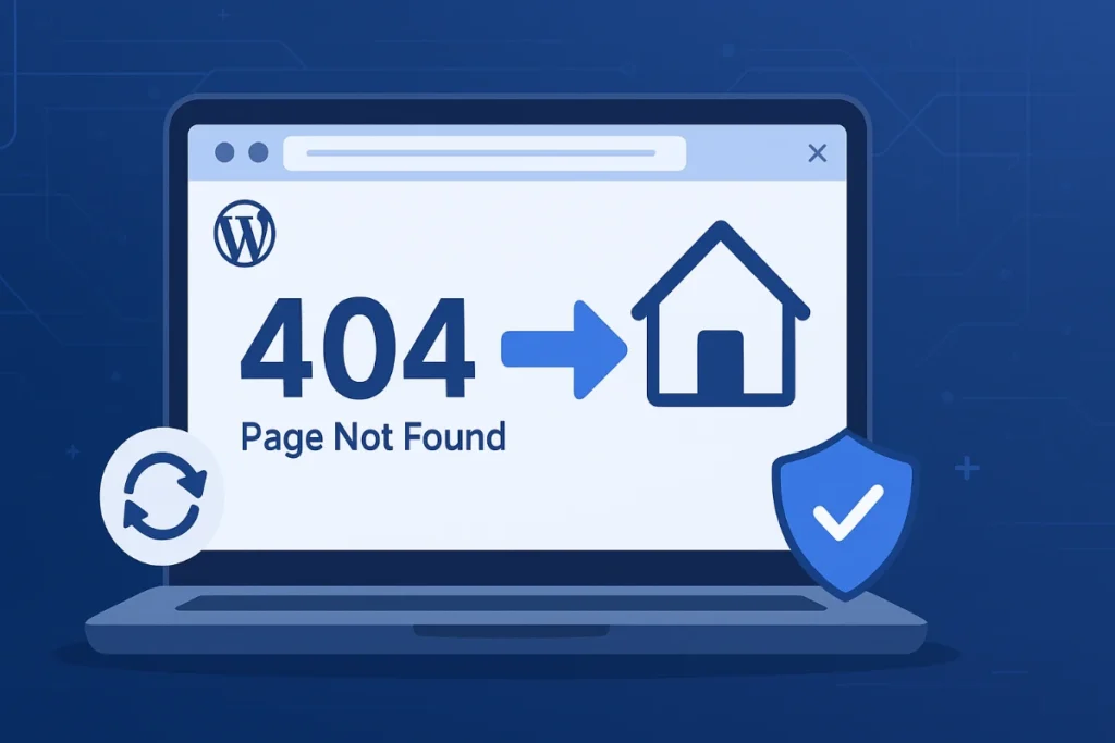 Redirect 404 Error to Homepage in WordPress | SEO Guide