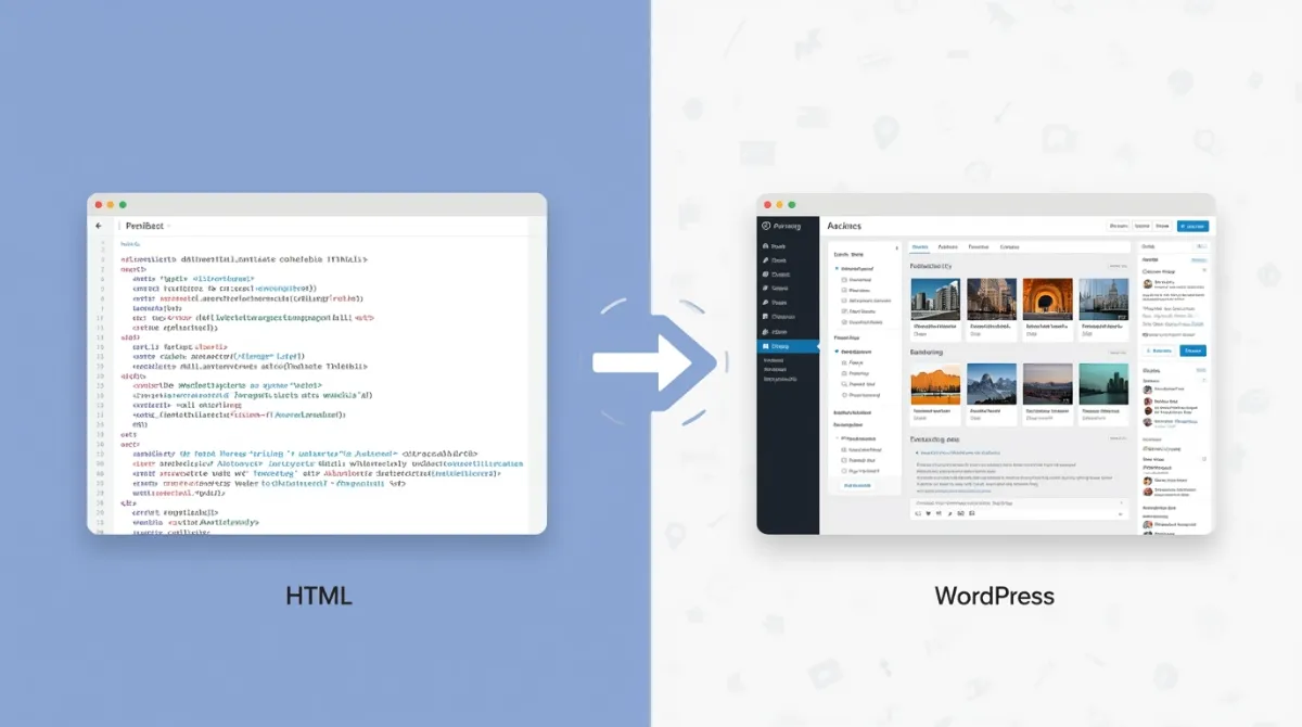 How to Convert HTML Website to WordPress in 2025 – Full SEO-Friendly Guide