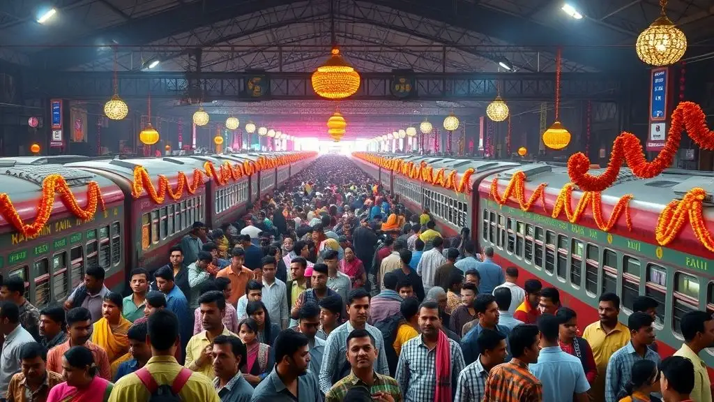 Diwali Festival 2025 Kitni Train Chalegi | दीपावली स्पेशल ट्रेन शेड्यूल 2025