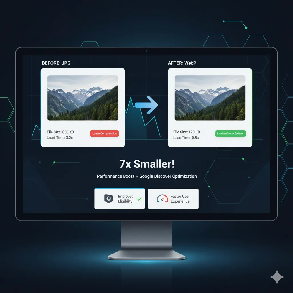Image to WebP Converter – Convert Image to Google Discover Format for Better SEO Performance