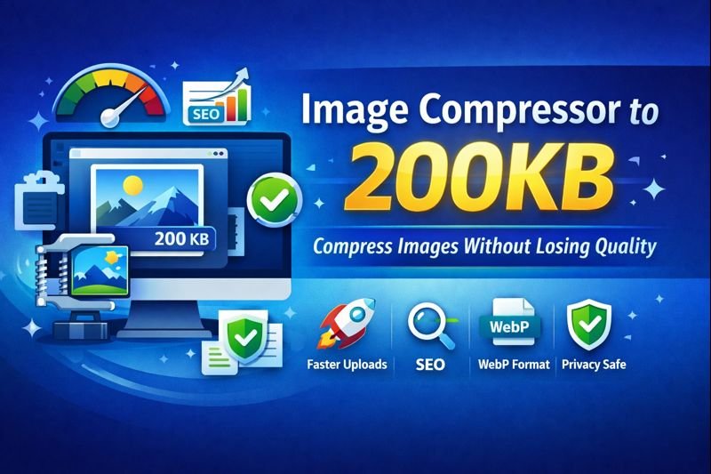 Image Compressor to 200KB – The Complete Guide to High-Quality Image Compression