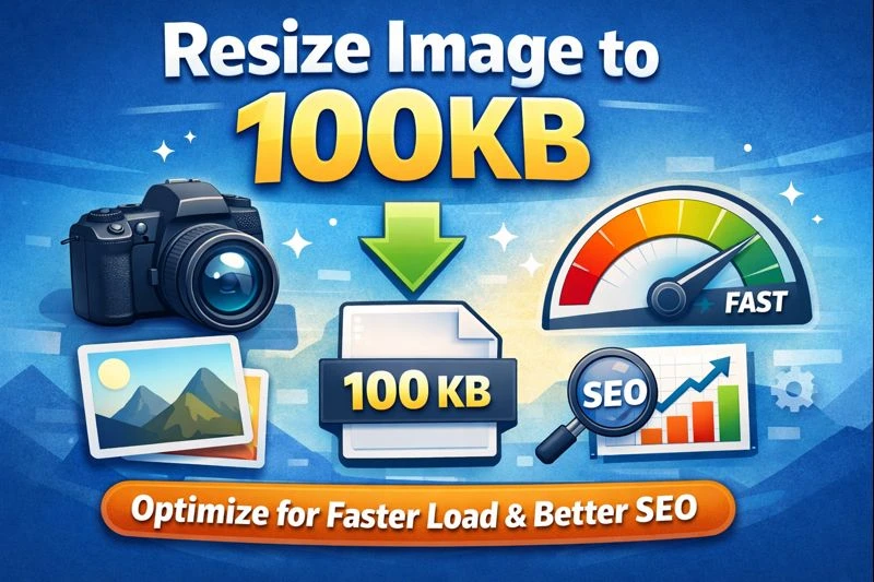 Resize Image to 100KB Online