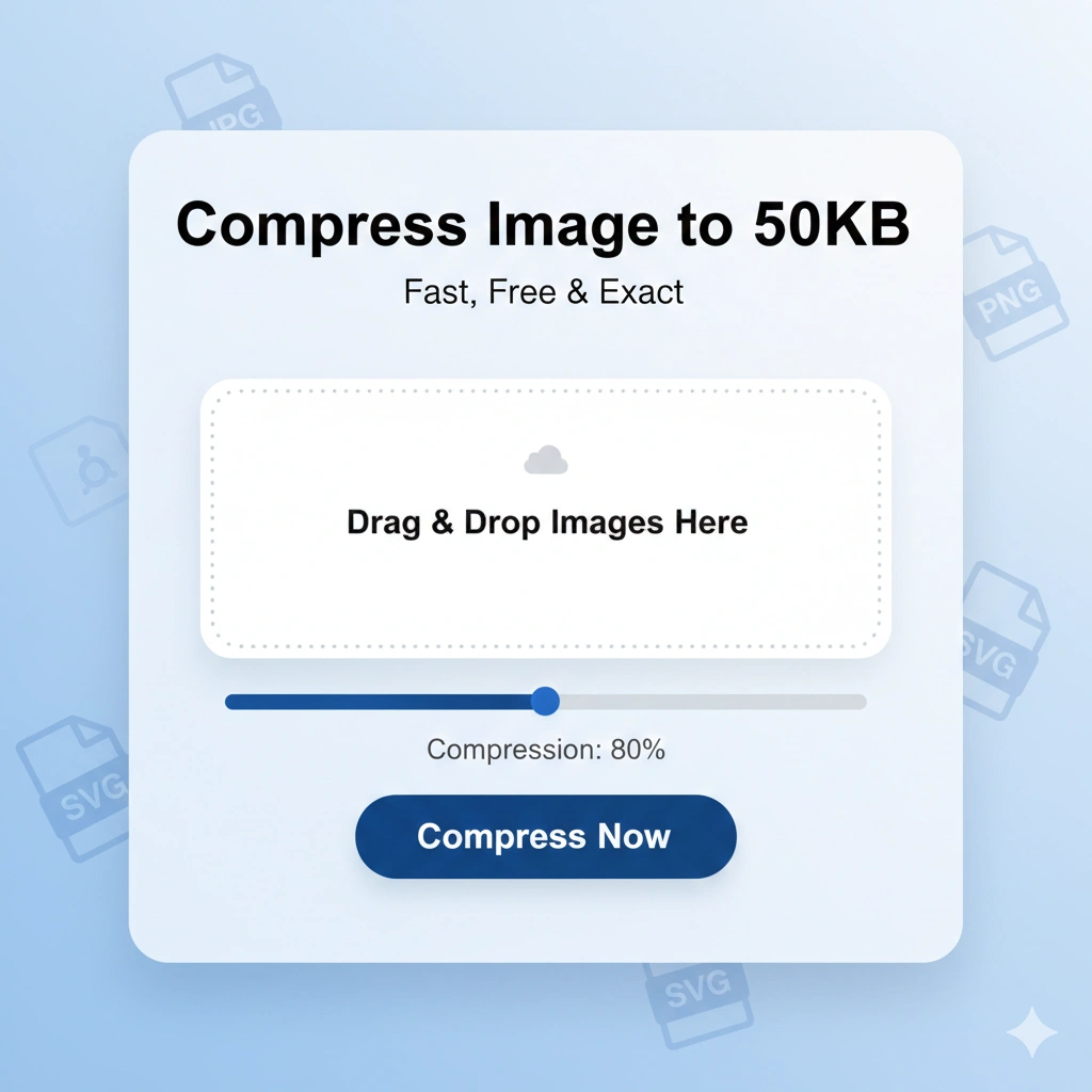 Image Compressor Tool: Compress image to 50KB Online