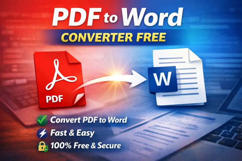 PDF to Word Converter Free – Edit PDFs Easily