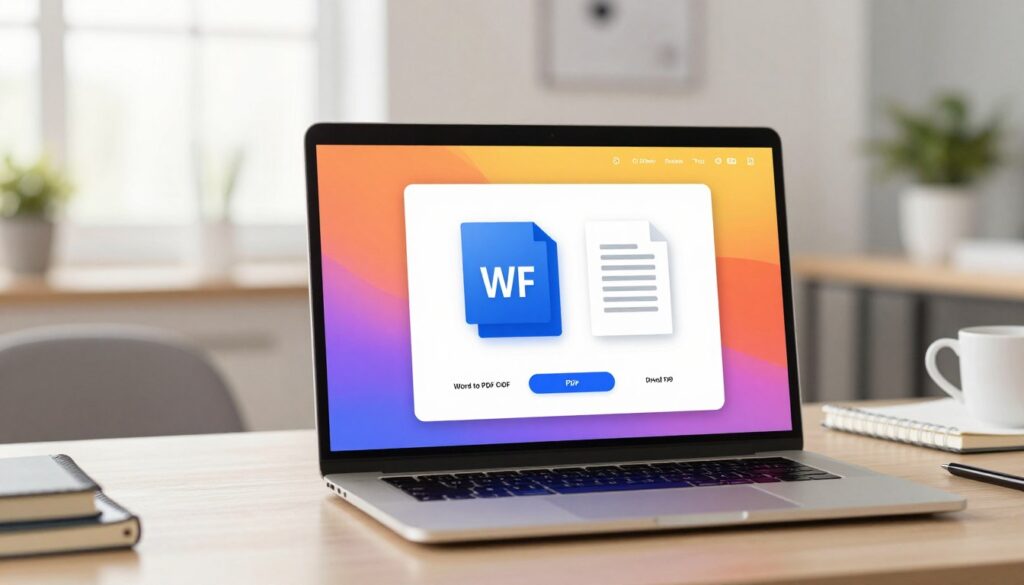 Online Word to PDF Converter – Fast, Free & Secure