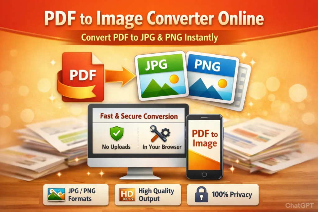 Free PDF to Image Converter Online: Convert PDF to JPG/PNG Instantly