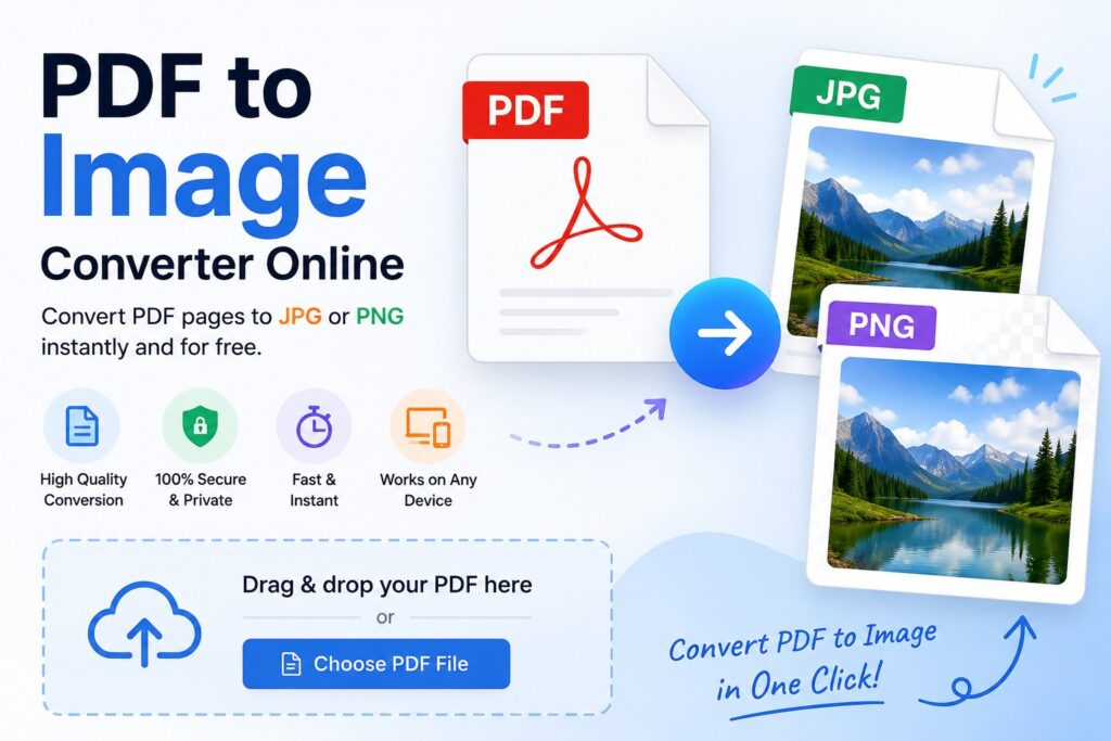 Free PDF to Image Converter Online: Convert PDF to JPG/PNG Instantly
