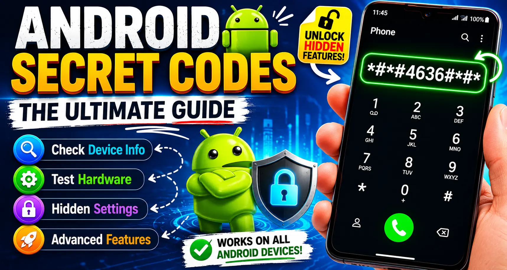 Android Secret Codes: The Ultimate Guide to Hidden Features on Your Android Phone