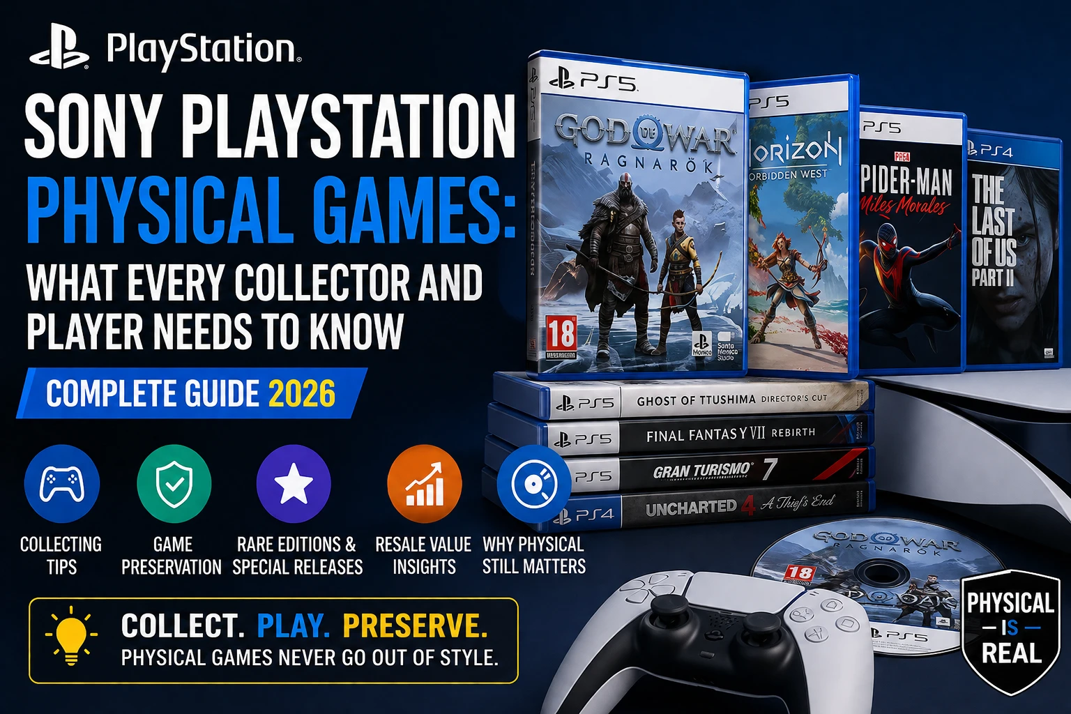 Sony PlayStation Physical Games: Complete Collector & Buyer's Guide