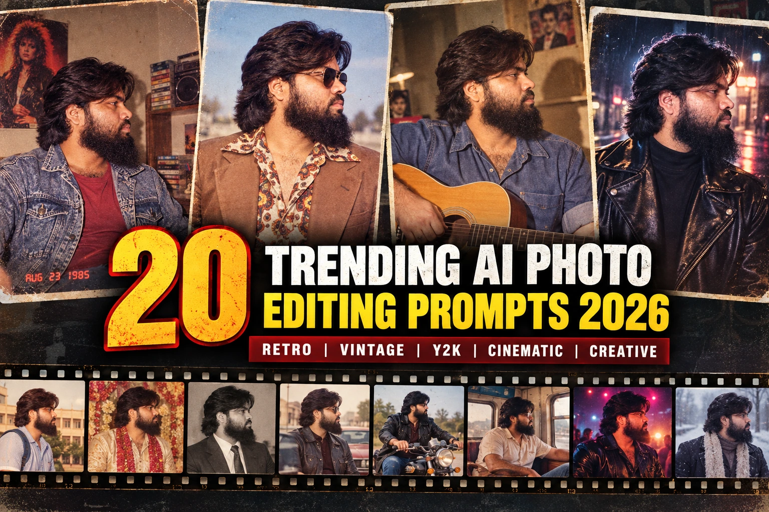 20 Trending AI Photo Editing Prompts 2026: Copy and Paste